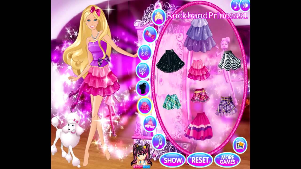 Barbie fashion show game online